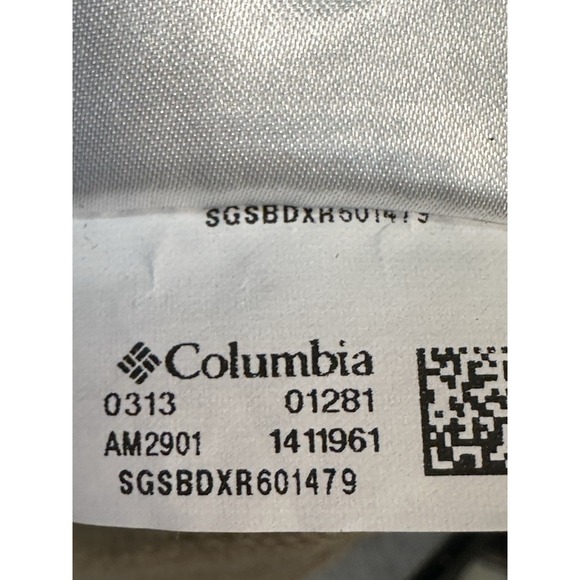 Columbia Sweater Adult Extra Large Oatmeal Tan 1/4 Zip Pullover Ribbed Classic - Picture 9 of 9